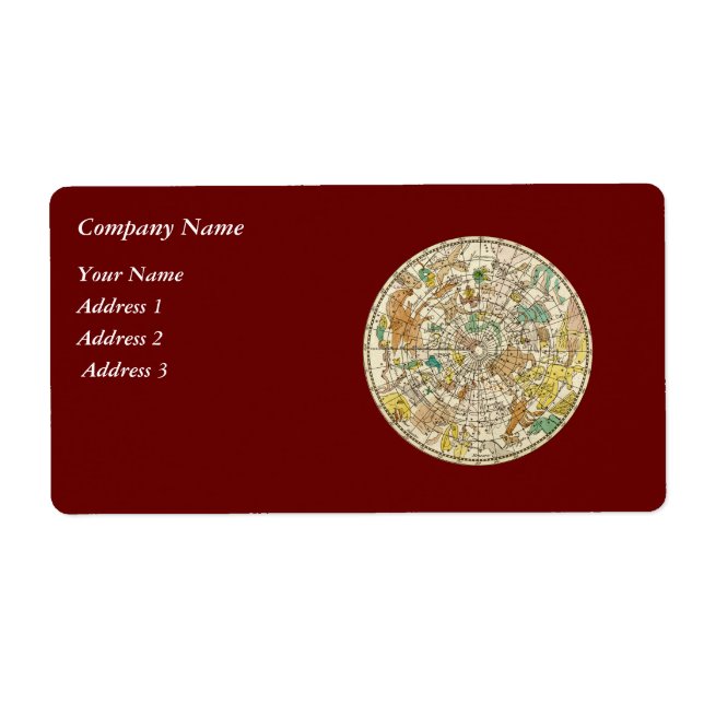 Northern Sky Star Chart and Constellations Map (Front)