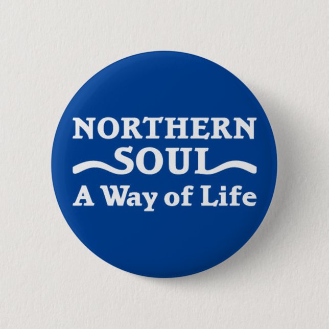 Northern Soul 2 Inch Round Button (Front)