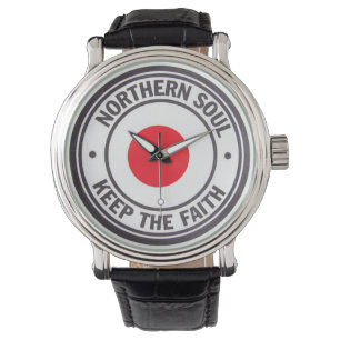 Northern Soul Keep The Faith & Mod Target Spot Watch