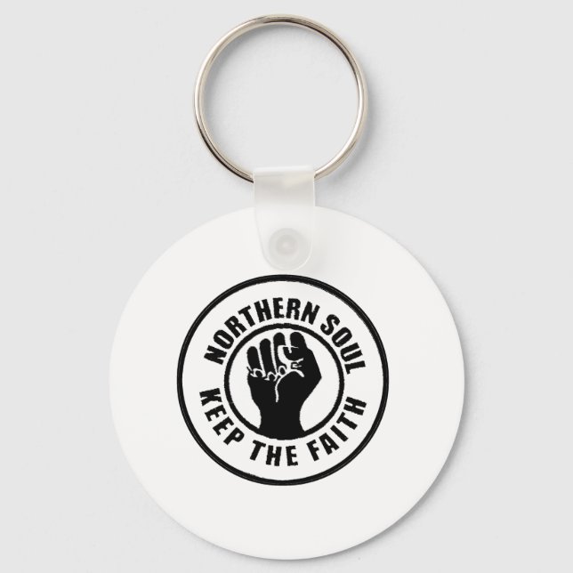 Northern Soul Keychain (Front)