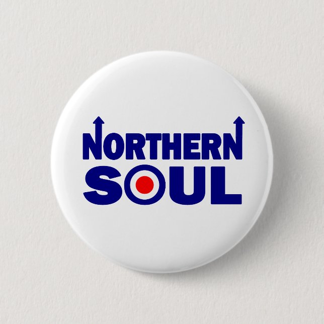 Northern Soul Scooter Mod 2 Inch Round Button (Front)