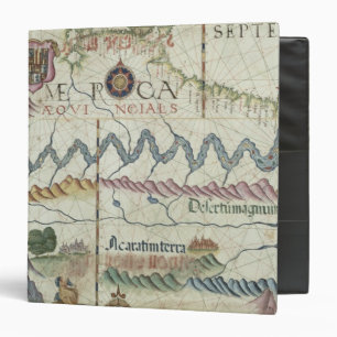 Northern South America, detail from world Binder