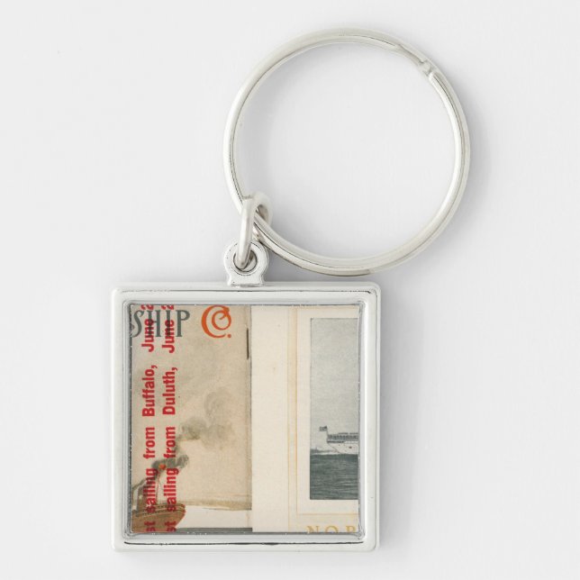 Northern Steamship Company Keychain (Front)