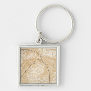 Northern Steamship Company map Keychain