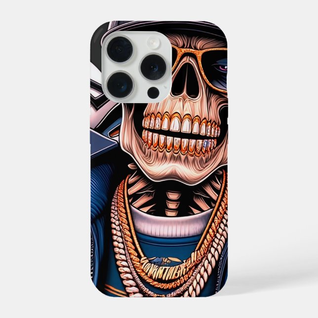 Northern Street King - Urban Skeleton Hip-Hop Grap iPhone Case (Back)