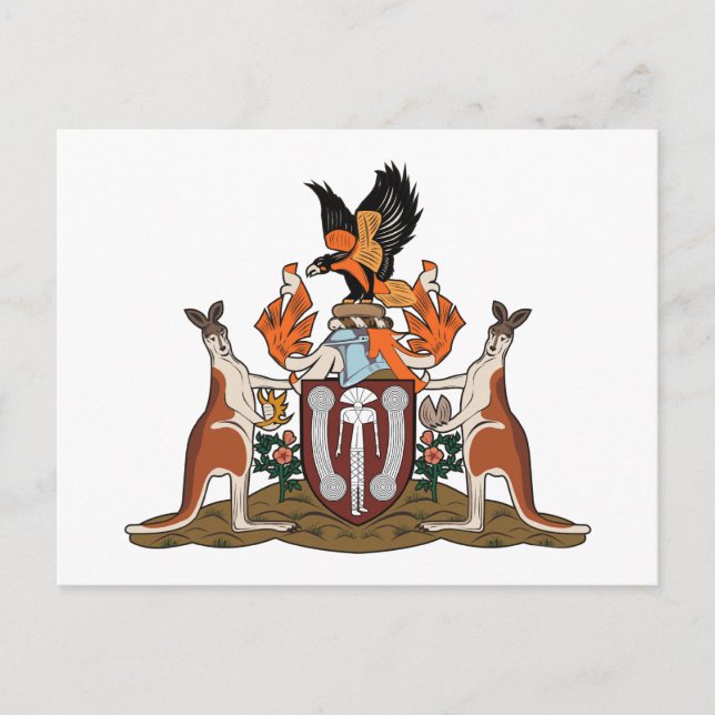 Northern Territory Coat of Arms Postcard (Front)