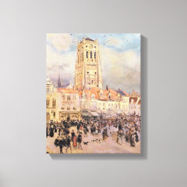 Northern Town Canvas Print (Front)
