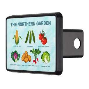 Northern Vegetable Garden Trailer Hitch Cover