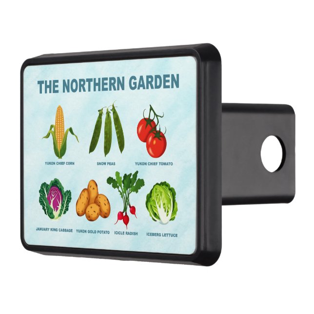 Northern Vegetable Garden Trailer Hitch Cover (Left)