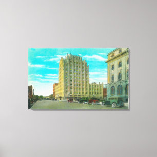 Northern View of Bannock St Canvas Print
