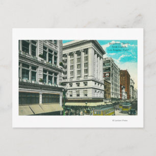 Northern View of Broadway from Eighth Postcard