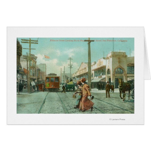 Northern View of Fillmore St from O'Farrell St (Front Horizontal)