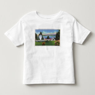 Northern View of Lake from Ft. William Henry Toddler T-shirt