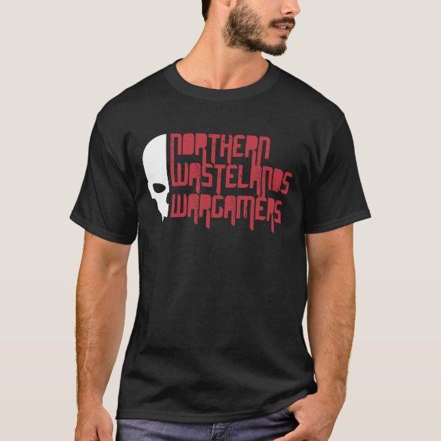Northern Wastelands Wargamers T-Shirt (Front)