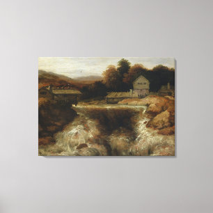 Northern Waterfall Canvas Print