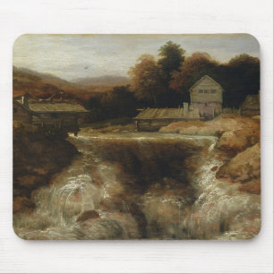 Northern Waterfall Mouse Pad