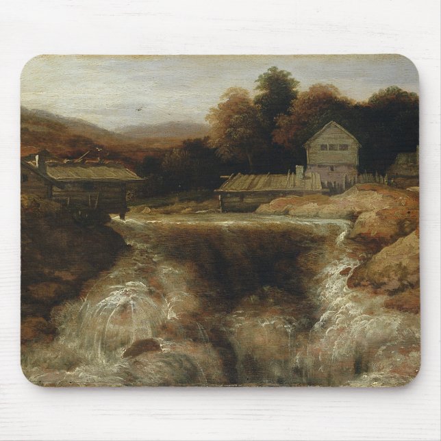 Northern Waterfall Mouse Pad (Front)