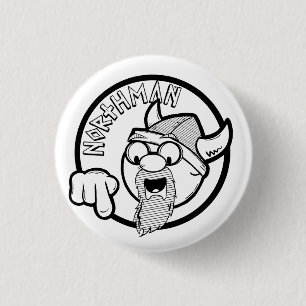Northman Badge 1 Inch Round Button