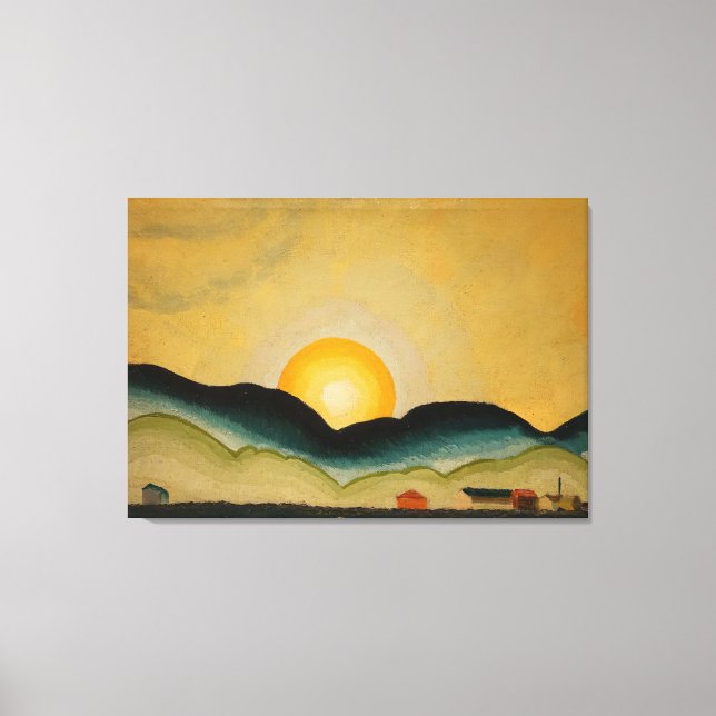 Northport Harbour (1929) Arthur Dove  Canvas Print (Front)