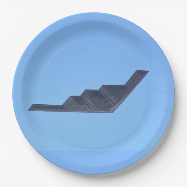 Northrop Grumman B-2 Spirit Paper Plate (Front)
