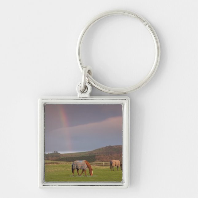 Northumberland, England Keychain (Front)