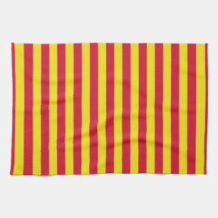 Northumberland flag stripes england symbol lines r kitchen towel