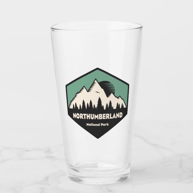 Northumberland National Park Glass (Front)