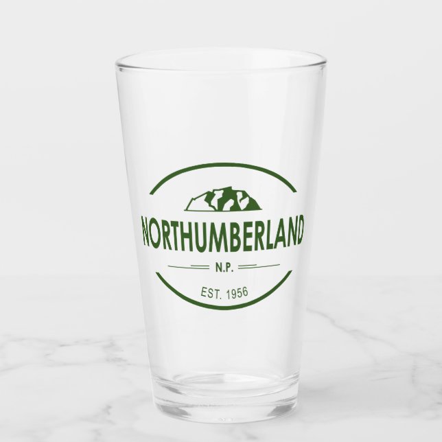 Northumberland National Park Glass (Front)