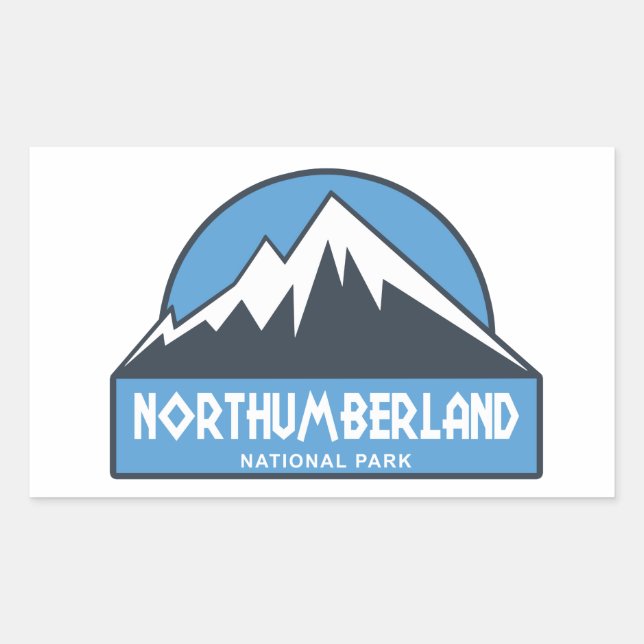 Northumberland National Park Sticker (Front)