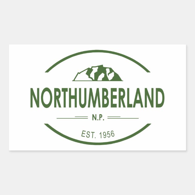Northumberland National Park Sticker (Front)
