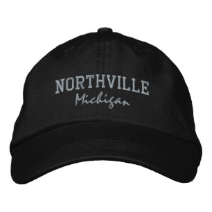 Northville Michigan Embroidered Baseball Hat