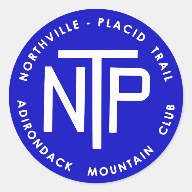 Northville-Placid Trail Classic Round Sticker (Front)