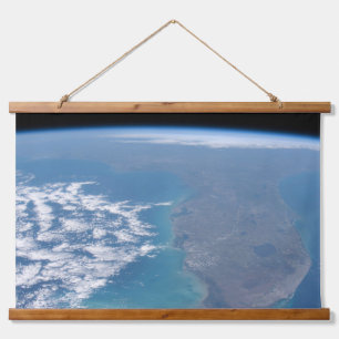 Northward The Florida Peninsula. Hanging Tapestry