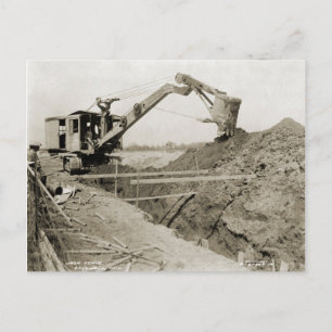 Northwest Crane and Shovel OPERATING ENGINEER 24 Postcard