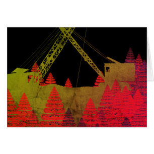 Northwest Crane OPERATING ENGINEER art Vintage
