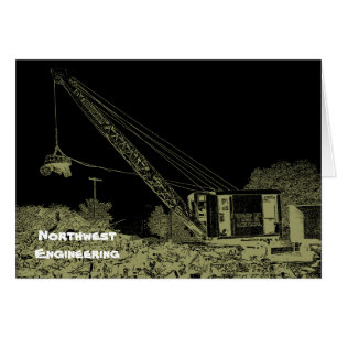 NORTHWEST ENGINEERING CRANE OPÉRATEUR DARK ART