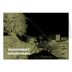 NORTHWEST ENGINEERING CRANE OPÉRATEUR DARK ART