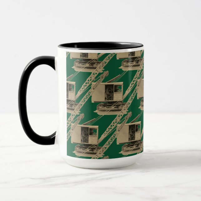 NORTHWEST ENGINEERING CRANE OPERATOR CRANE MUG art (Left)