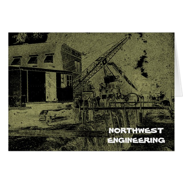 NORTHWEST ENGINEERING CRANE OPERATOR  DARK ART (Front Horizontal)