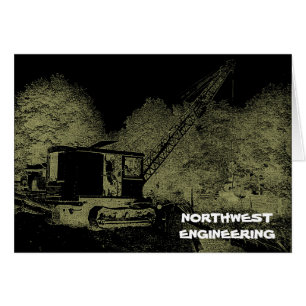 NORTHWEST ENGINEERING CRANE OPERATOR DARK ART