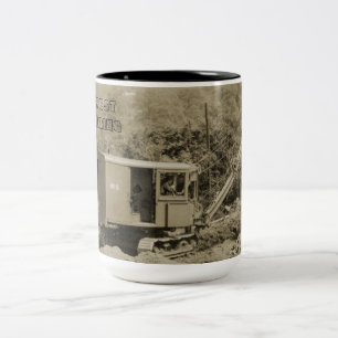 NORTHWEST ENGINEERING CRANE SHOVEL MUG EARLY