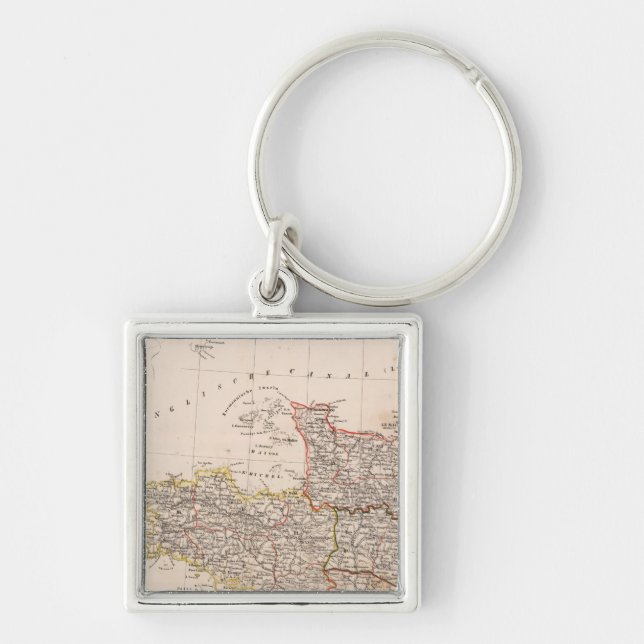 Northwest France Keychain (Front)