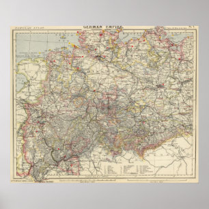 Northwest German Empire Poster