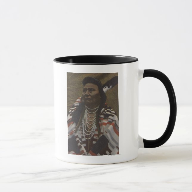 Northwest Indians - Chief Joseph of the Nez Mug (Right)