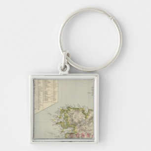 Northwest Ireland Keychain