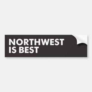 Northwest is Best Bumper Sticker