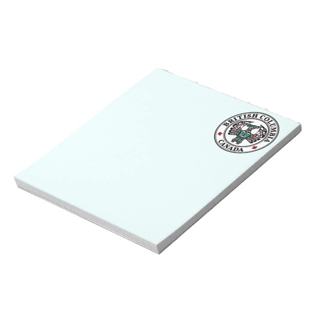 Northwest Pacific Coast Haida Art Thunderbird Notepad (Rotated)