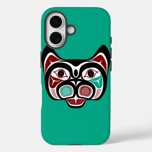 Northwest Pacific coast Haida Kitty Case-Mate iPhone Case (Back)