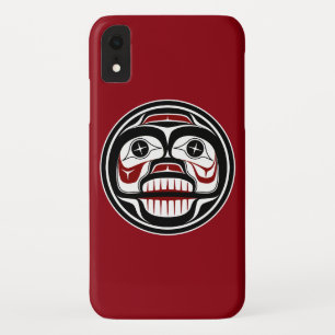 Northwest Pacific coast Haida Weeping skull iPhone XR Case