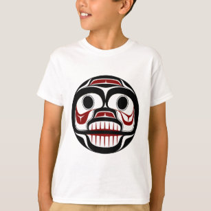 Northwest Pacific coast Haida Weeping skull T-Shirt